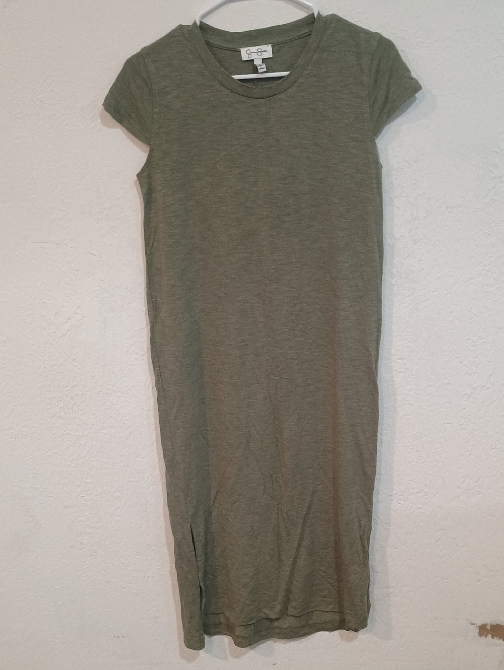 Jessica Simpson Olive Green Tee Dress